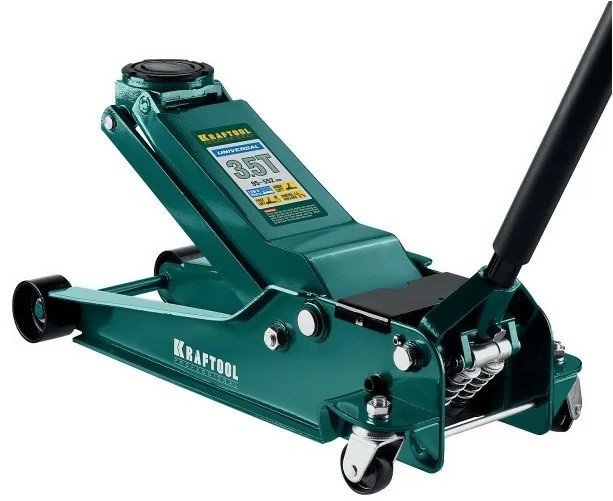 Подкатной домкрат KRAFTOOL 43454-3.5 3.5т