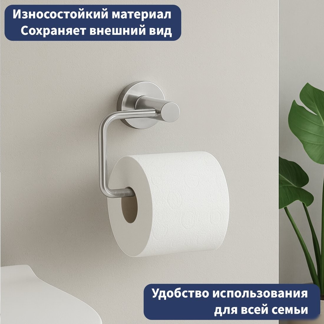 Держатель для туалетной бумаги Lauter 21TS20111 (Chrome)