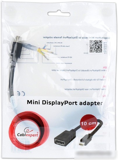 Адаптер Cablexpert A-mDPM-DPF-001