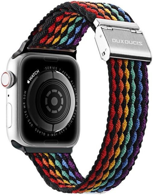 Ремешок Dux Ducis Strap Mixture II Version для Apple Watch 49мм/45мм/44мм/42мм (dark stripes)