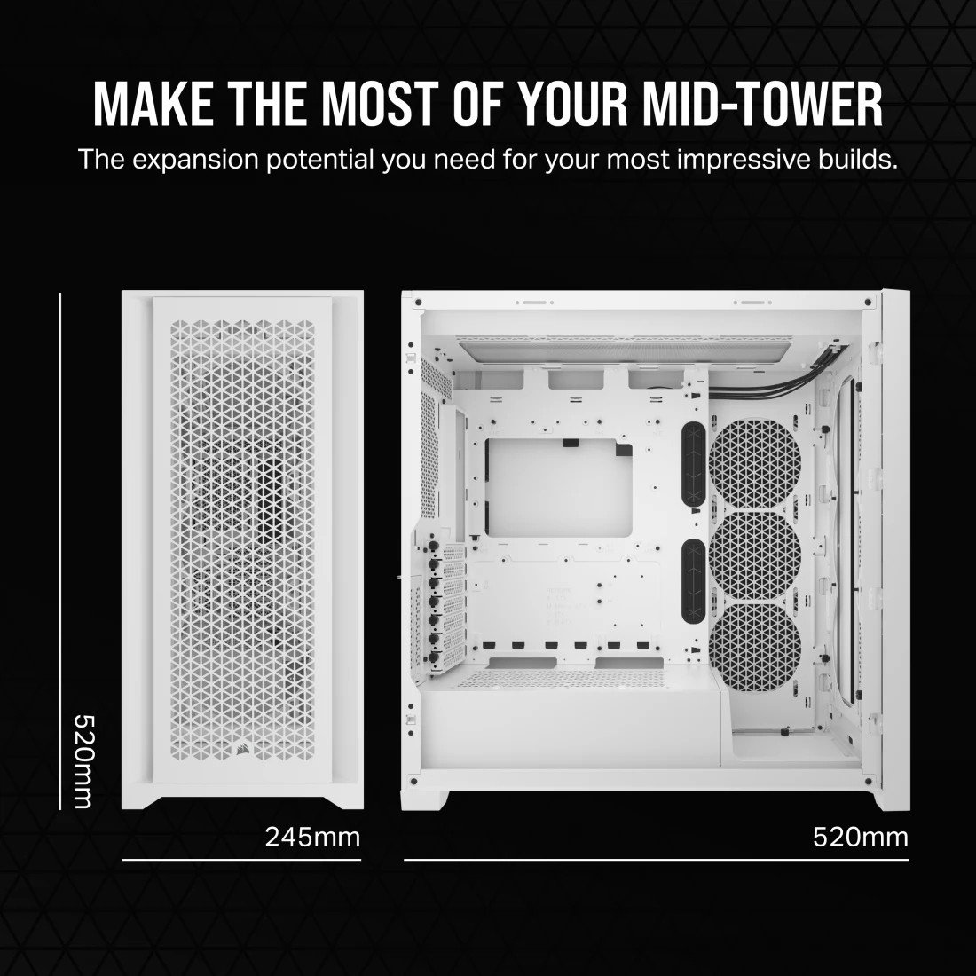 Корпус Corsair 5000D Core AirFlow CC-9011262-WW