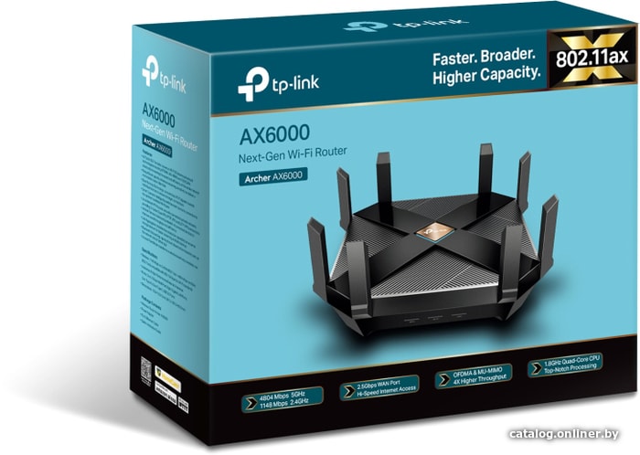 Беспроводной маршрутизатор TP-Link Archer AX6000