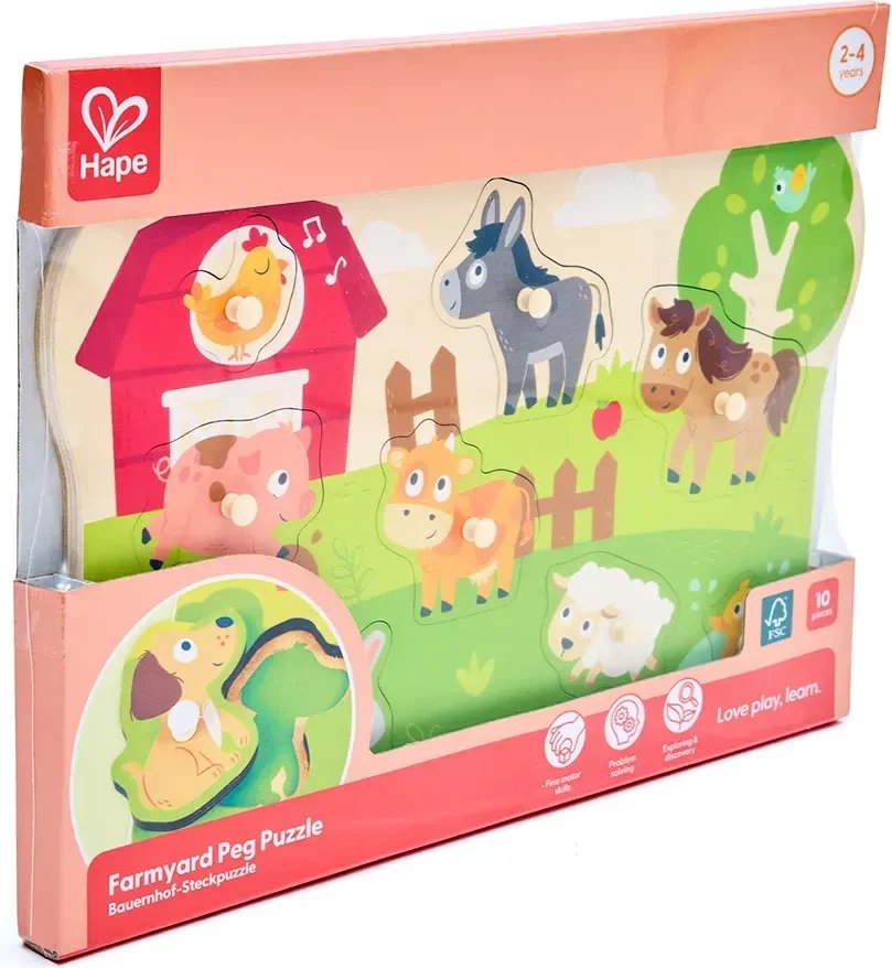 Сортер Hape На ферме E1458_HP