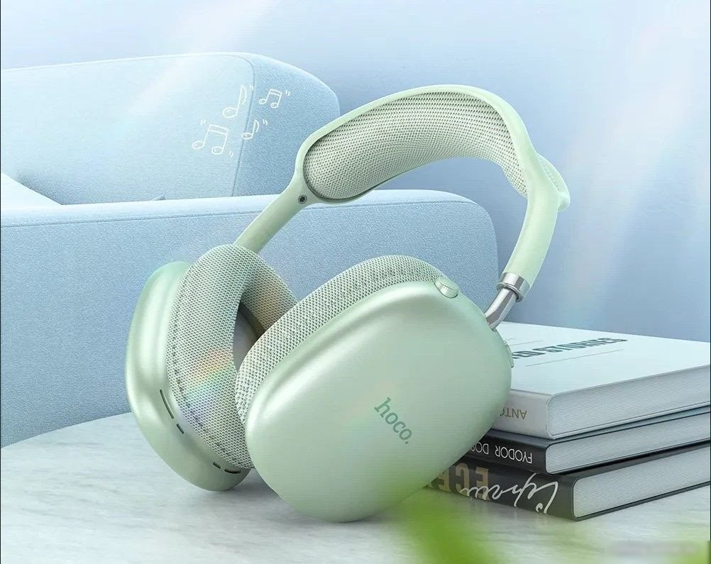Наушники Hoco W35 Air (зеленый)