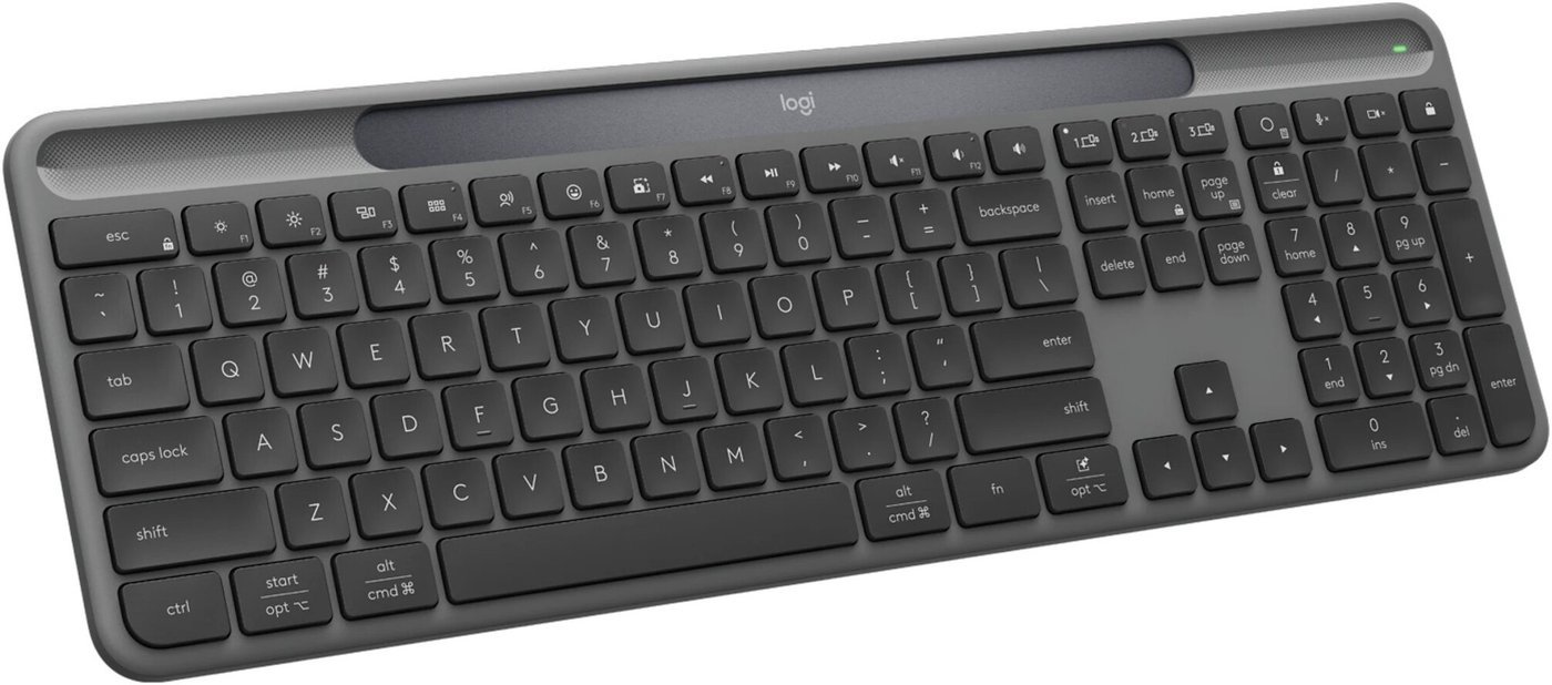 Клавиатура Logitech Signature Slim Solar+ K980 920-013755 (графитовый, нет кириллицы)
