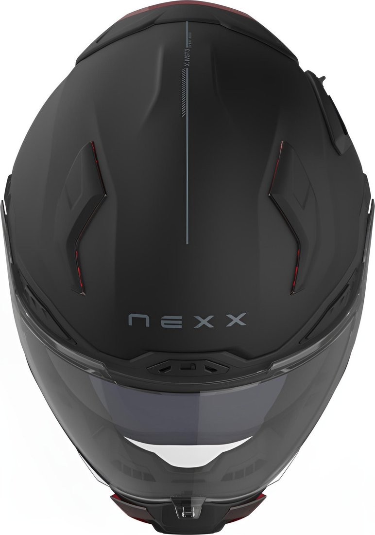 Мотошлем Nexx Helmets X.WST3 Plain (2XL, черный)