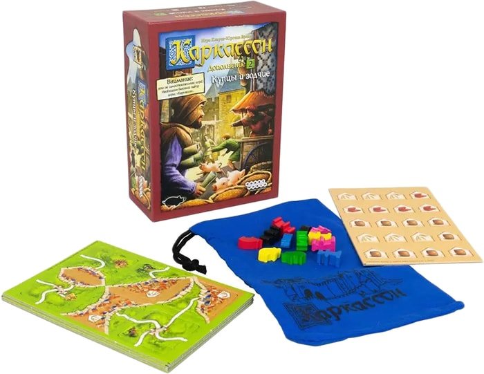 Настольная игра Мир Хобби Каркассон. Купцы и зодчие