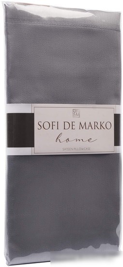 Постельное белье Sofi De MarkO Мармис 50х70 НВ-мс-50х70сер (серый)