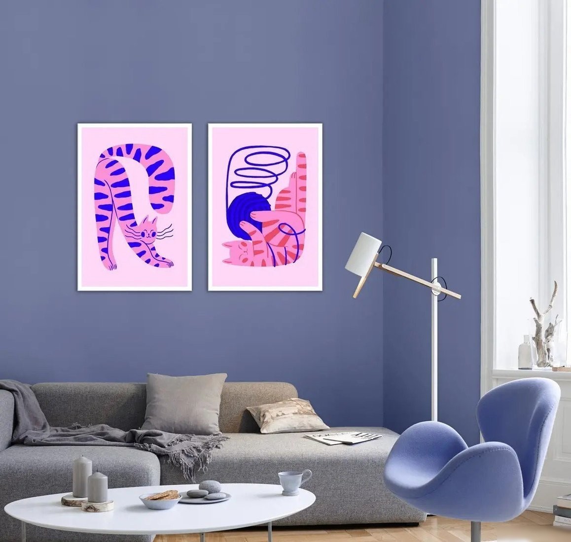 Постер Citydecor Котик 11 40x60 см