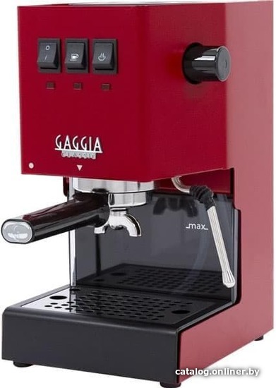 Рожковая помповая кофеварка Gaggia Classic Evo Red 9481/12