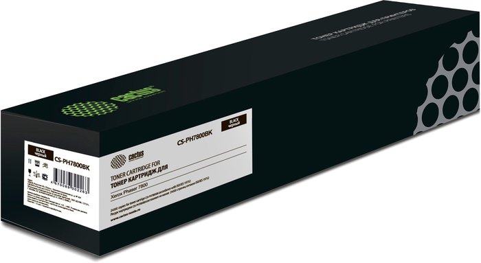 Картридж CACTUS CS-PH7800BK (аналог Xerox 106R01573)