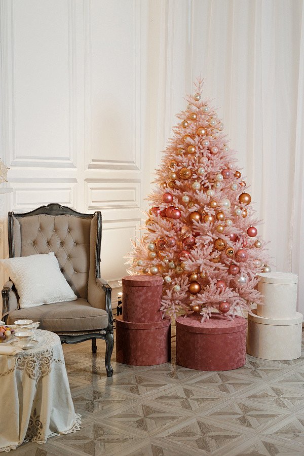 Ель Max Christmas Литая Розовая (1.8м)