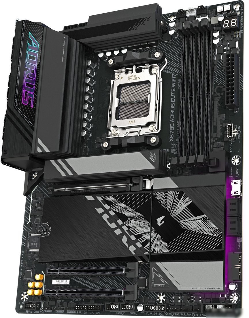 Материнская плата Gigabyte X870E Aorus Elite WiFi7 (rev. 1.2)