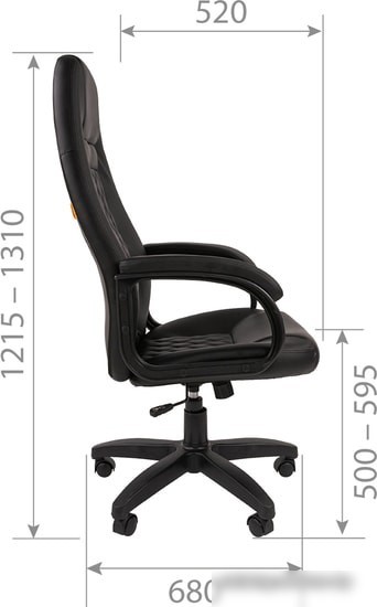 Кресло CHAIRMAN 950LT (черный)