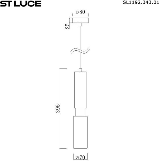 Подвесная люстра ST Luce SL1192.343.01
