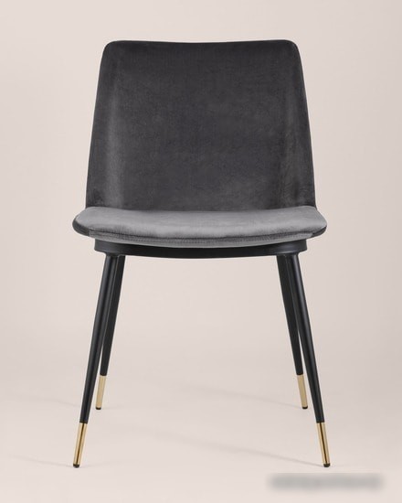 Стул Stool Group Мелисса велюр (темно-серый)