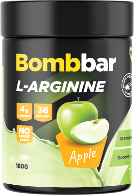 L-аргинин Bombbar L-Arginin (180 г, зеленое яблоко)