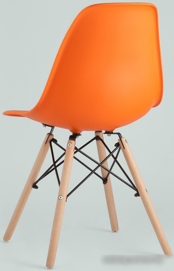 Стул Stool Group Eames DSW (оранжевый)