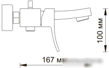 Смеситель Wasserkraft Aller 1061