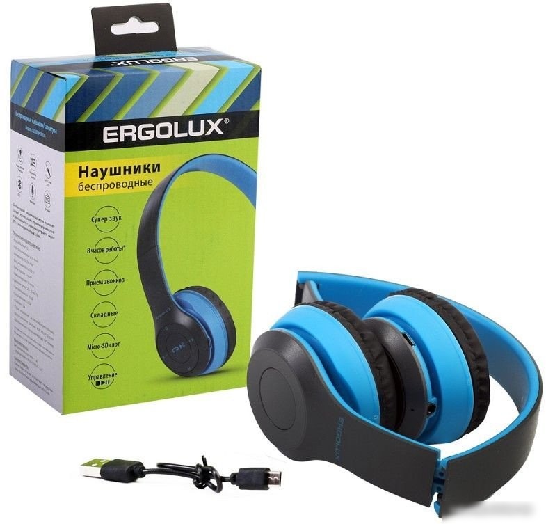 Наушники Ergolux ELX-BTHP01-C06