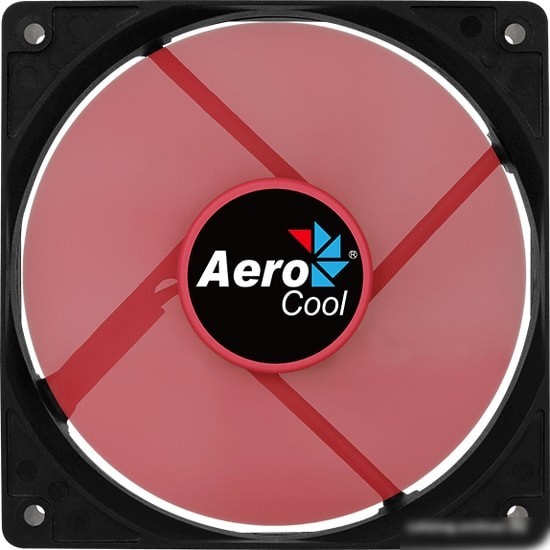 Вентилятор для корпуса AeroCool Force 12 PWM (красный)