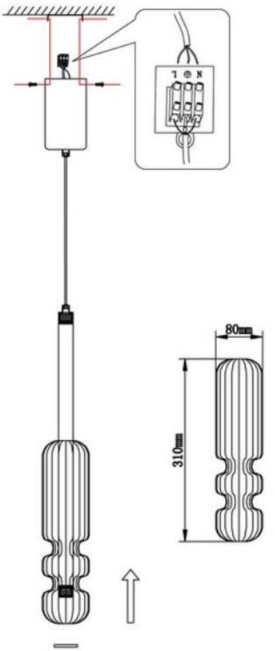 Подвесная люстра Omnilux OML-51816-05