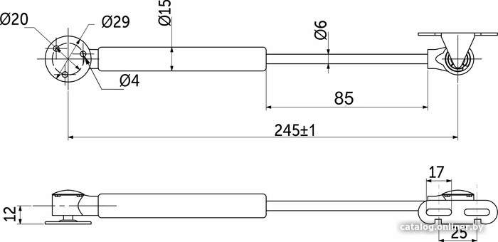 Газ-лифт AKS 22235