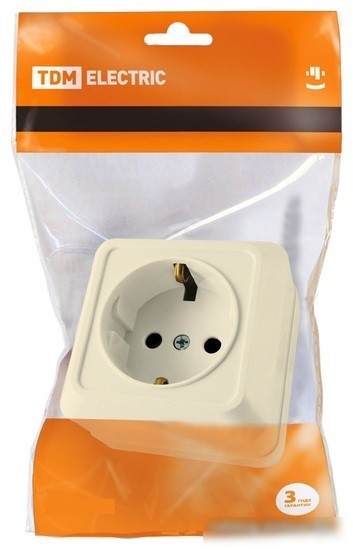 Розетка TDM Electric Ладога SQ1801-0016