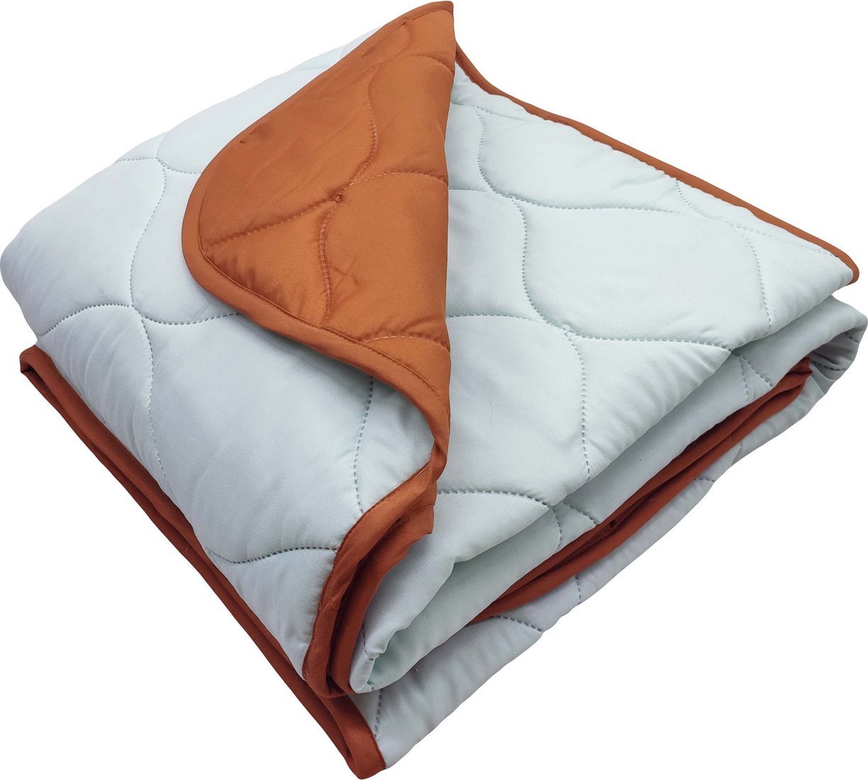 Покрывало Just Sleep 2Way 150х215 25192052-44/73 (терракот/бирюза)