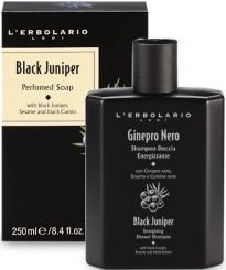 L'Erbolario Шампунь-гель для душа Черный можжевельник 250 мл