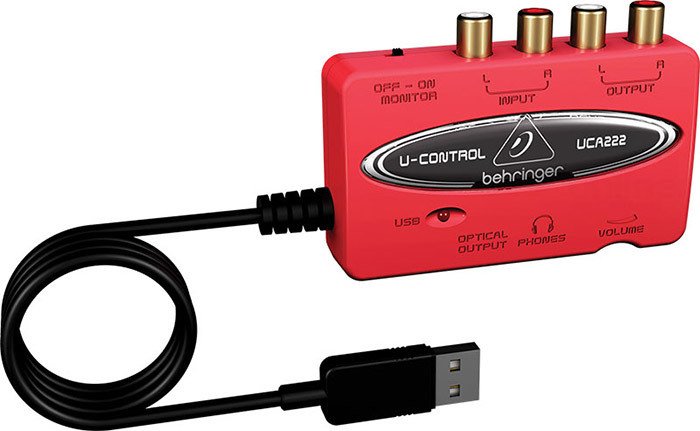 Аудиоинтерфейс BEHRINGER U-Control UCA222