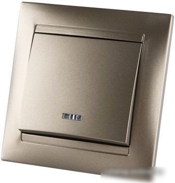 Выключатель TDM Electric Лама SQ1815-0704 (бронза)