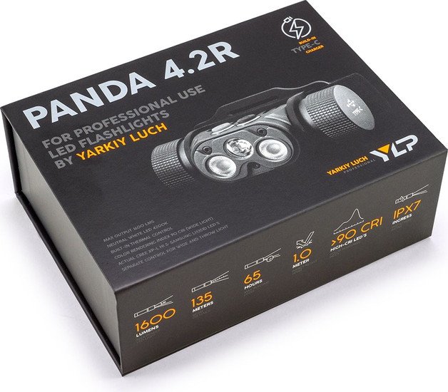 Фонарь Яркий луч YLP Panda 4.2R