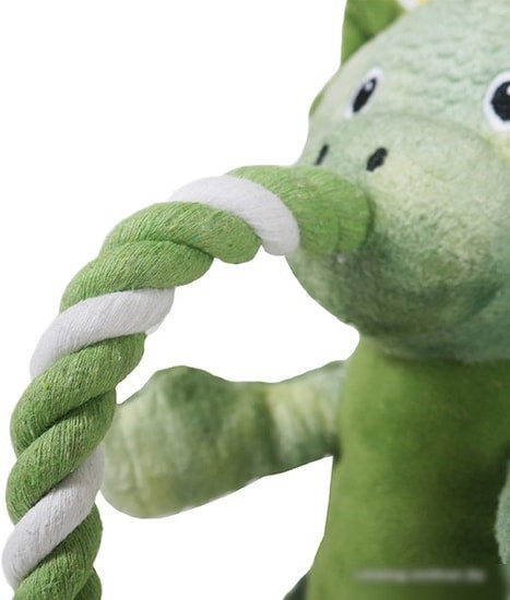 Игрушка для собак Rosewood Super Tough Plush Green Rope Dragon 39174