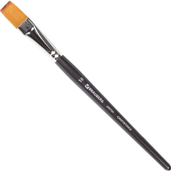 Кисть для рисования BRAUBERG №18 200704 (плоская)