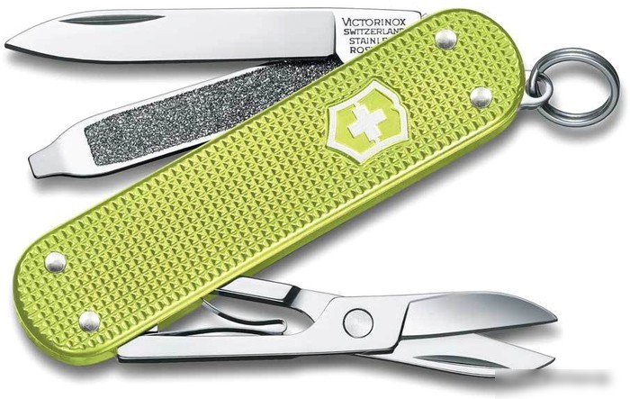 Мультитул Victorinox Classic Alox SD Colors (лаймовый)