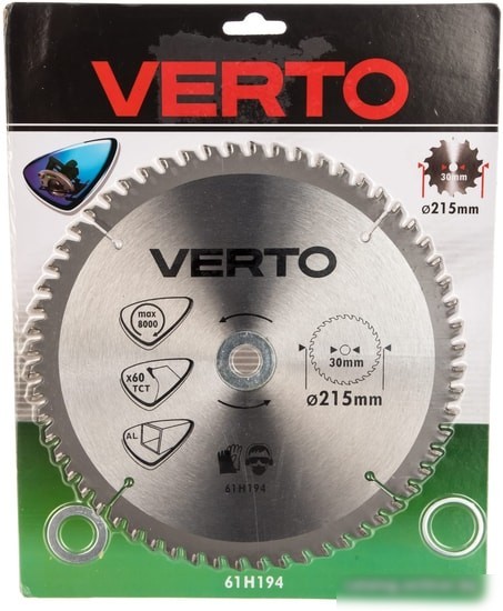 Пильный диск Verto 61H194