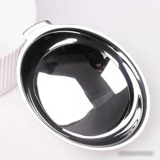 Миска Furrytail Antibacterial Stainless Steel Cat Bowl (голубой)