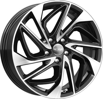 Литые диски K&K КС883 Outlander 18x7" 5x114.3мм DIA 67.1мм ET 38мм Алмаз черный