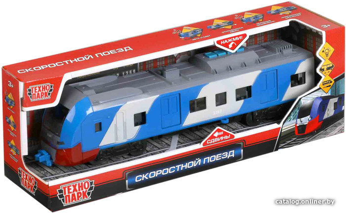 Поезд Технопарк Скоростной поезд ELTRAINLAST-30PL-BUGY