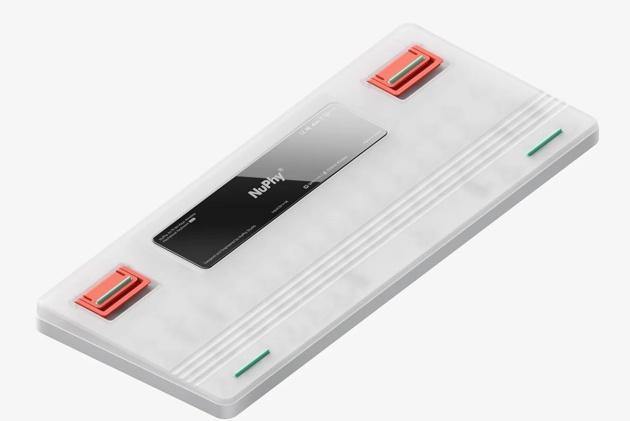 Клавиатура NuPhy Air75 V2 Ionic White (NuPhy Low Profile Moss)