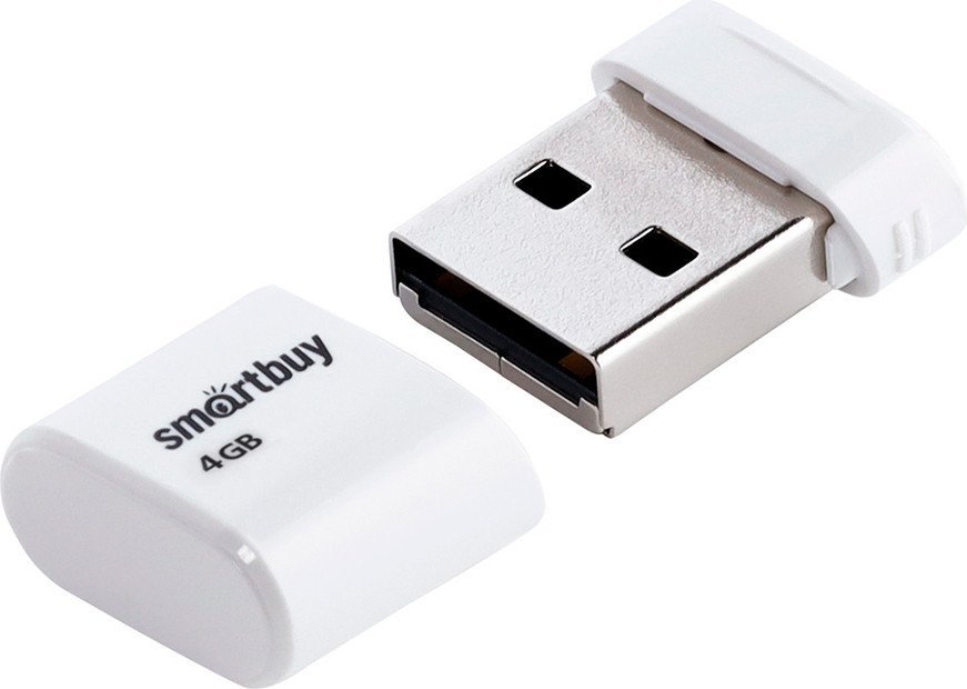 USB Flash SmartBuy Lara 4GB (белый)