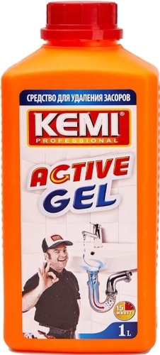 Средство для сантехники Kemi Professional Active Gel 1 л