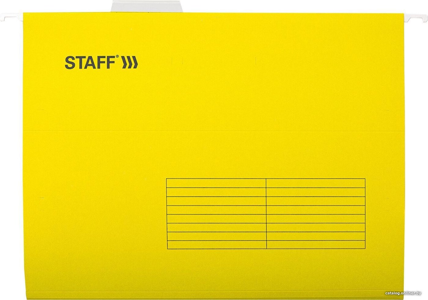 Папка подвесная Staff 270930 (10 шт, желтый)