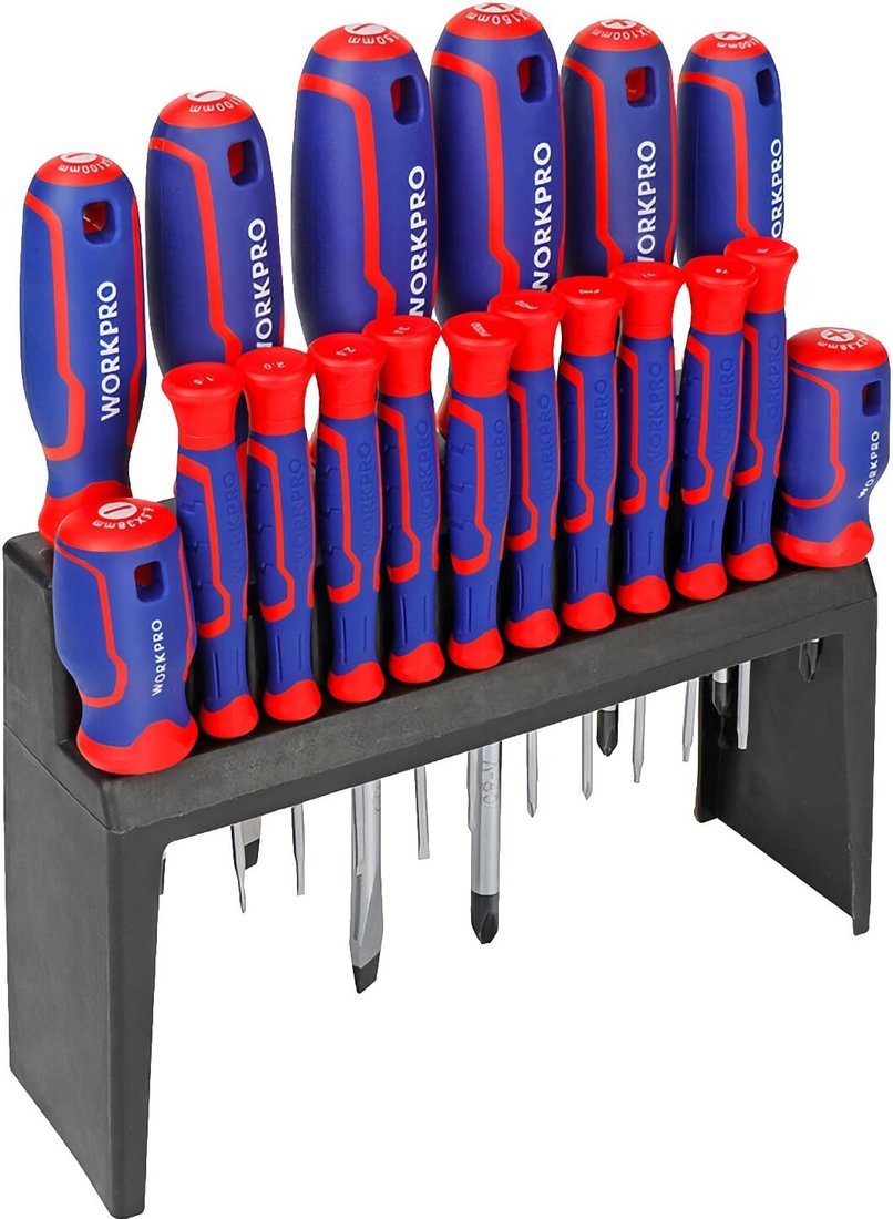 Набор отверток Workpro WP200506 (18 предметов)