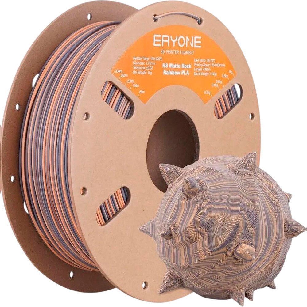 Филамент Eryone High Speed Matte Rock PLA B0301003 (Totem Carving)