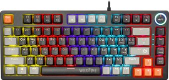 Клавиатура Defender Wildfire GK-213 (черный/серый)
