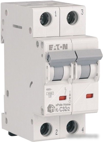 Выключатель автоматический Eaton HL-C322 2P 32A C 4.5кA 2M 194774