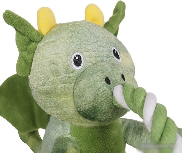 Игрушка для собак Rosewood Super Tough Plush Green Rope Dragon 39174