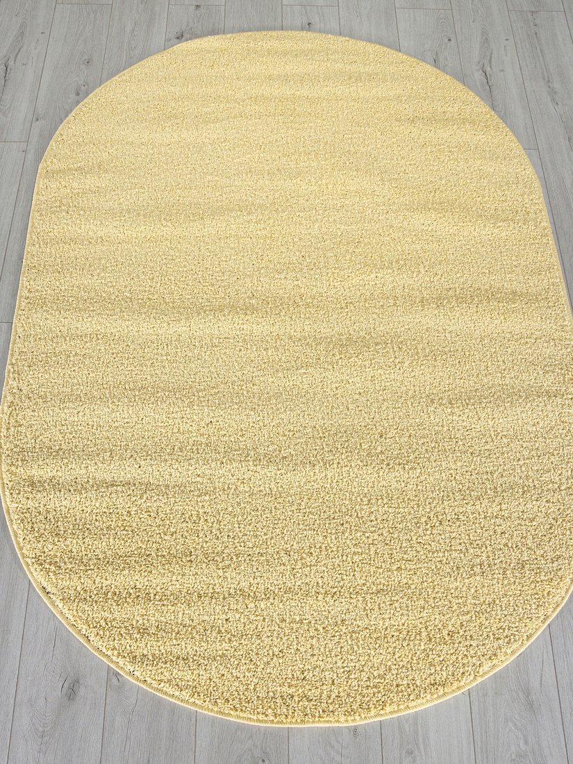 Ковер для жилой комнаты Merinos Lana T600-OVAL-YELLOW 2 (1.5x3)